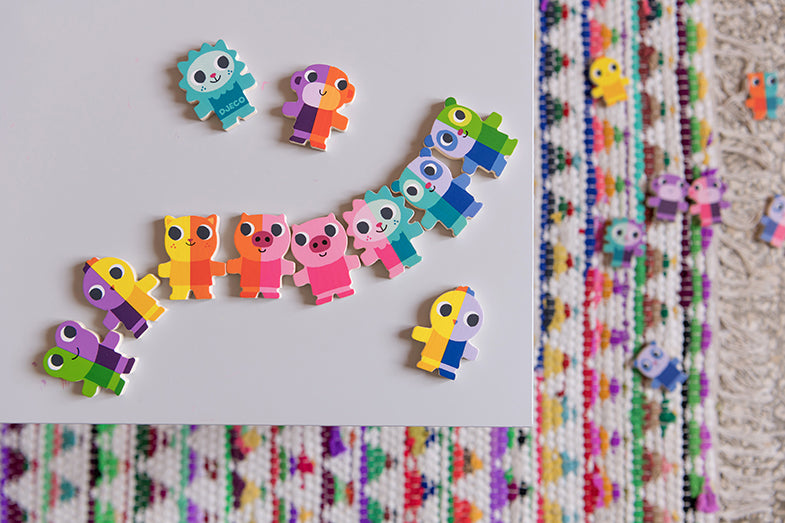 ならべて、つみあげて、たおして