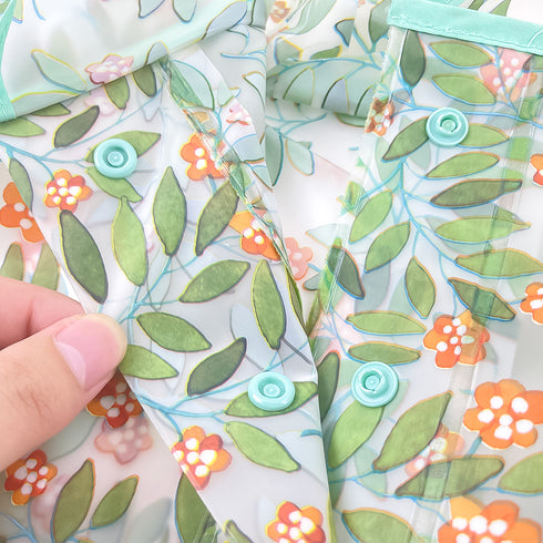 スナップボタンを開けたところです。