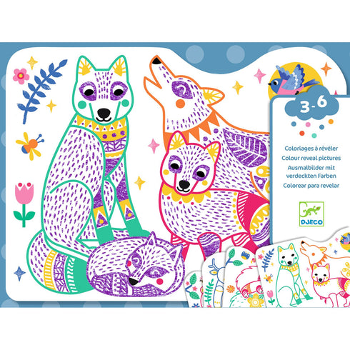 カラーリングピクチャー フォレストファミリー