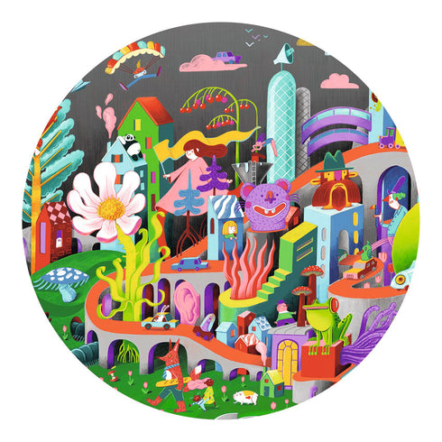 オブザベーションパズル クレイジー タウン