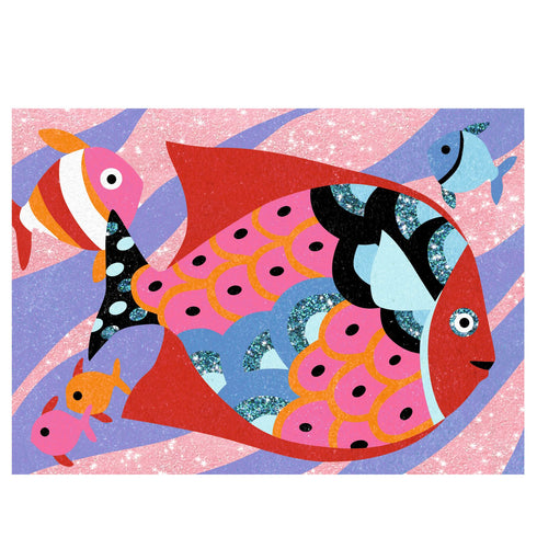 「サンド&グリッター フィッシュレインボー」で作れる1イラスト