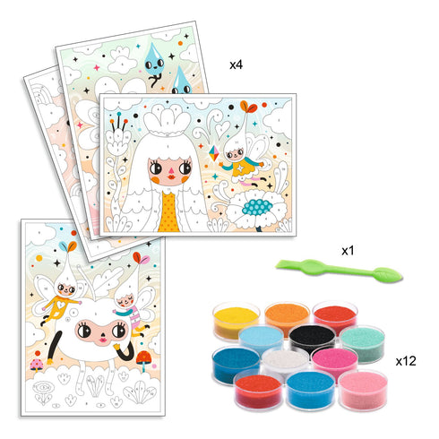 「サンドアート デリシャスリーキュート」のパーツ内容