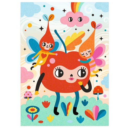 「サンドアート デリシャスリーキュート」で作れるイラストの1つ