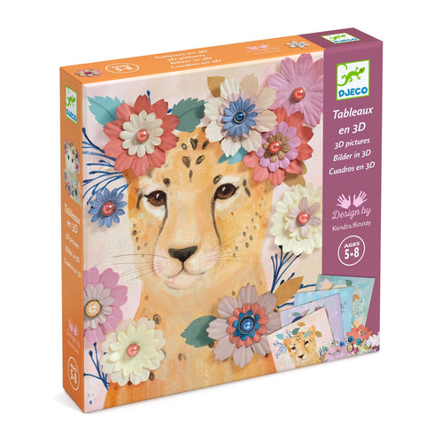 3Dピクチャー フローラル リース