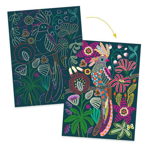 スクラッチアート ロココ