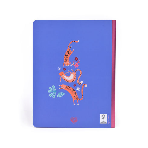 裏表紙にも三匹の表が描かれています。