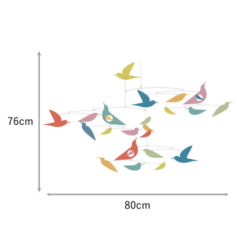 モビール バード マルチカラー