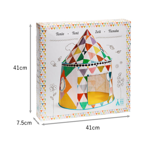 「カラフル テント」のパッケージサイズ