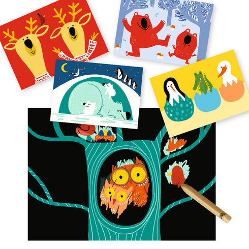 スクラッチカード アニマル