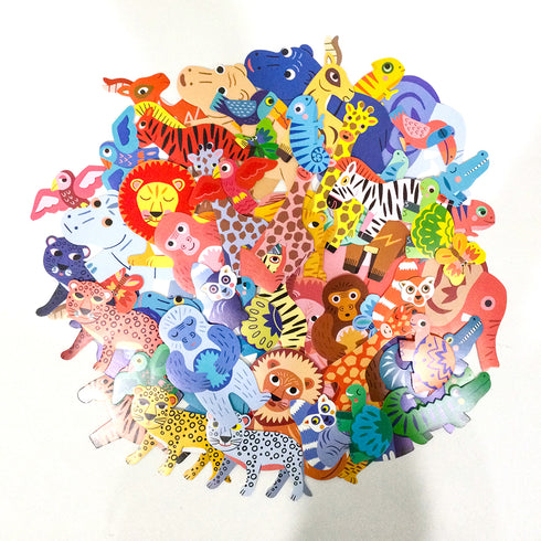 ステッカー サファリ アニマルズ