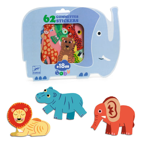 ステッカー サファリ アニマルズ