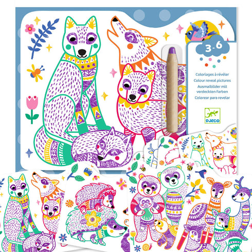 カラーリングピクチャー フォレストファミリー