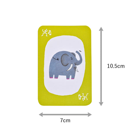 「プエット! プエット!」のカードサイズ