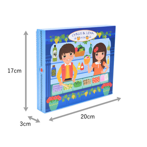「サイラス&レナ」のパッケージサイズ