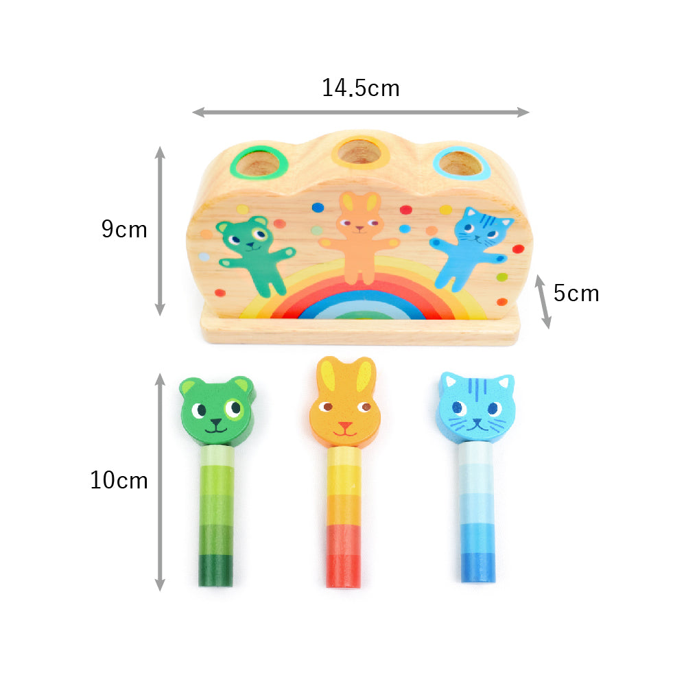 とびだすおもちゃ ポップアップトイ ポポップ ピドー | フランスの知育