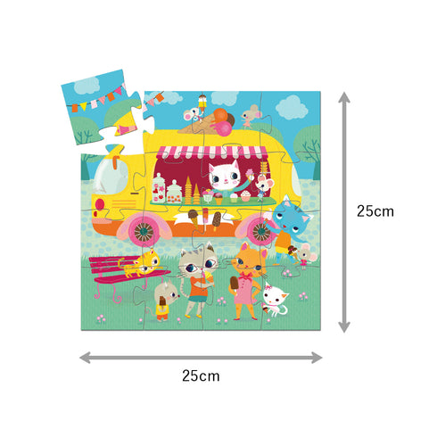 「アイスクリームトラック」の本体サイズ