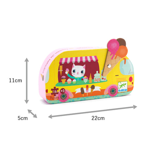 「アイスクリームトラック」のパッケージサイズ