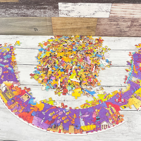 「オブザベーションパズル ヒストリー」の製作途中