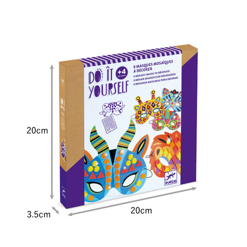 DIY マスク ジャングル アニマルズ