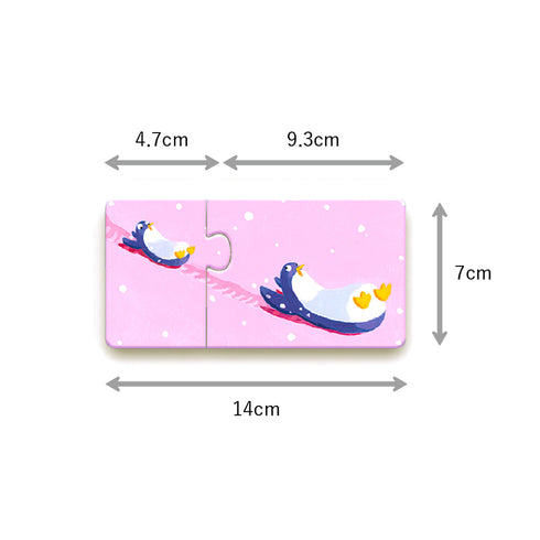 「パズルデュオ マムアンドベビー」の本体サイズ