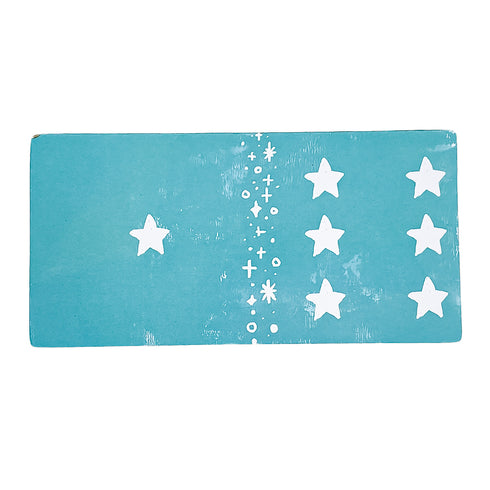 ピースの裏面には、星が描かれています。星で数を学びましょう。