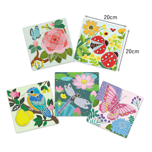 ステンシル ガーデンウィングスの本体サイズ