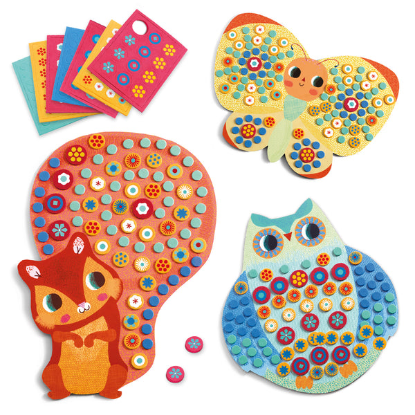 モザイク キュート アニマル