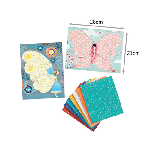 モザイク バタフライの本体サイズ