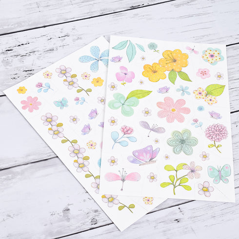 「ボディーアート タトゥー フラワー オブ ザ フィールド」の2シートです