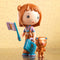 「アヌーク&ノース」という商品です。かわいいクマ耳の女の子アヌークと仲間のノースの人形セット。TINYLY(ティーニー)のフィギュアシリーズ。