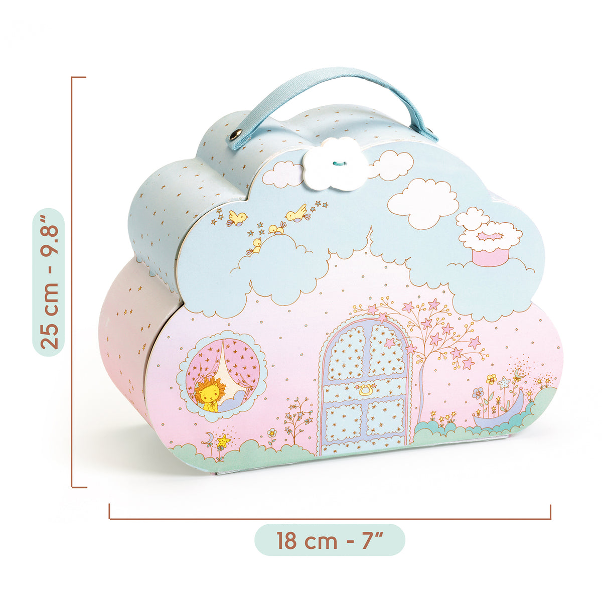 おでかけサイズのドールハウスセット Tinyly ティーニー サニー