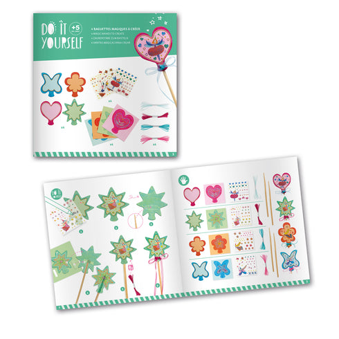 ブックレットには完成品の見本、作り方が書いてあります。