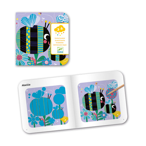 ブックレットには見本が書かれています。