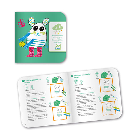 ブックレットにはルールが書かれています。