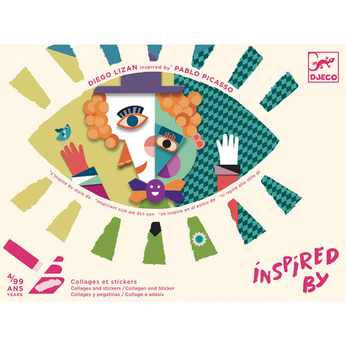 「インスパイヤーバイ スクエアヘッド」という商品です。世界的に有名なアート作品にインスパイヤーされた作品を作ることが出来るアートキットです。