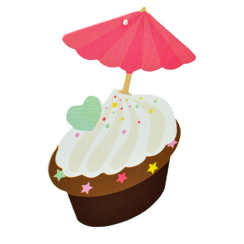 かわいいカップケーキのモチーフです。