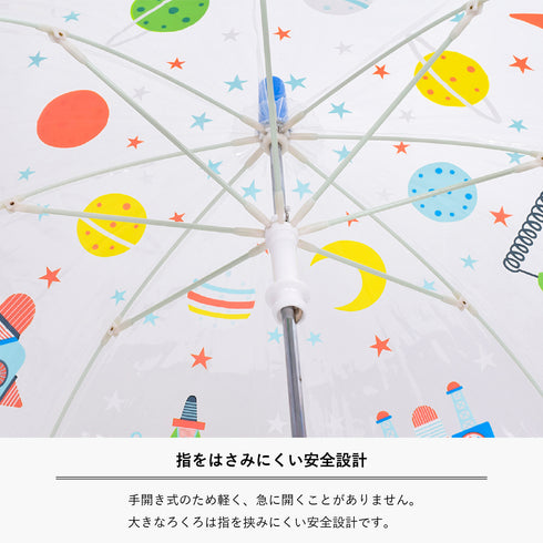 中央シャフトの下ろくろ(白い部位)の上下で、傘の開け閉めができるように作られてます。