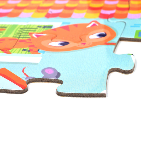 パズルの完成を目指しています。