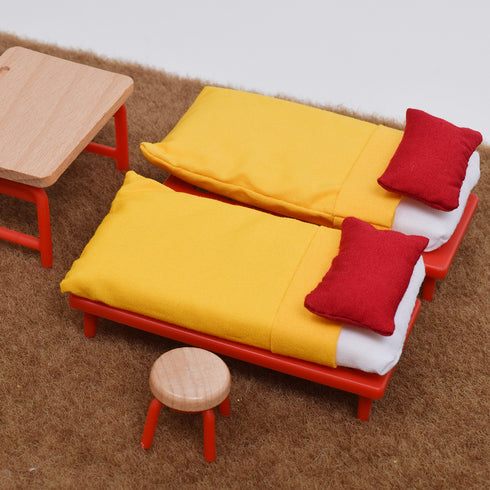 ベッドや机などリアルなディテールの作りになっています。