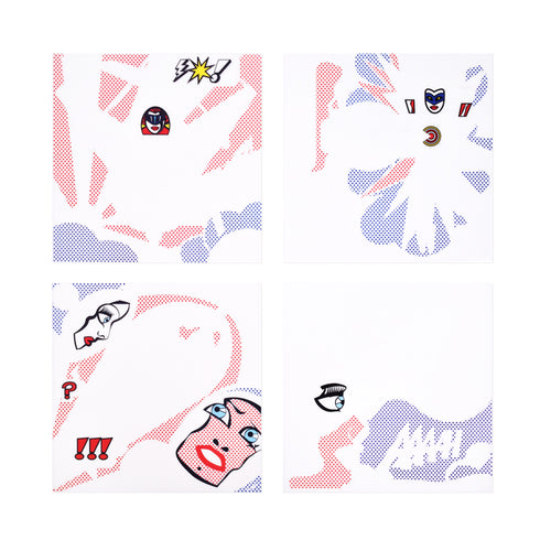 転写用のシートは全部で4枚あります。