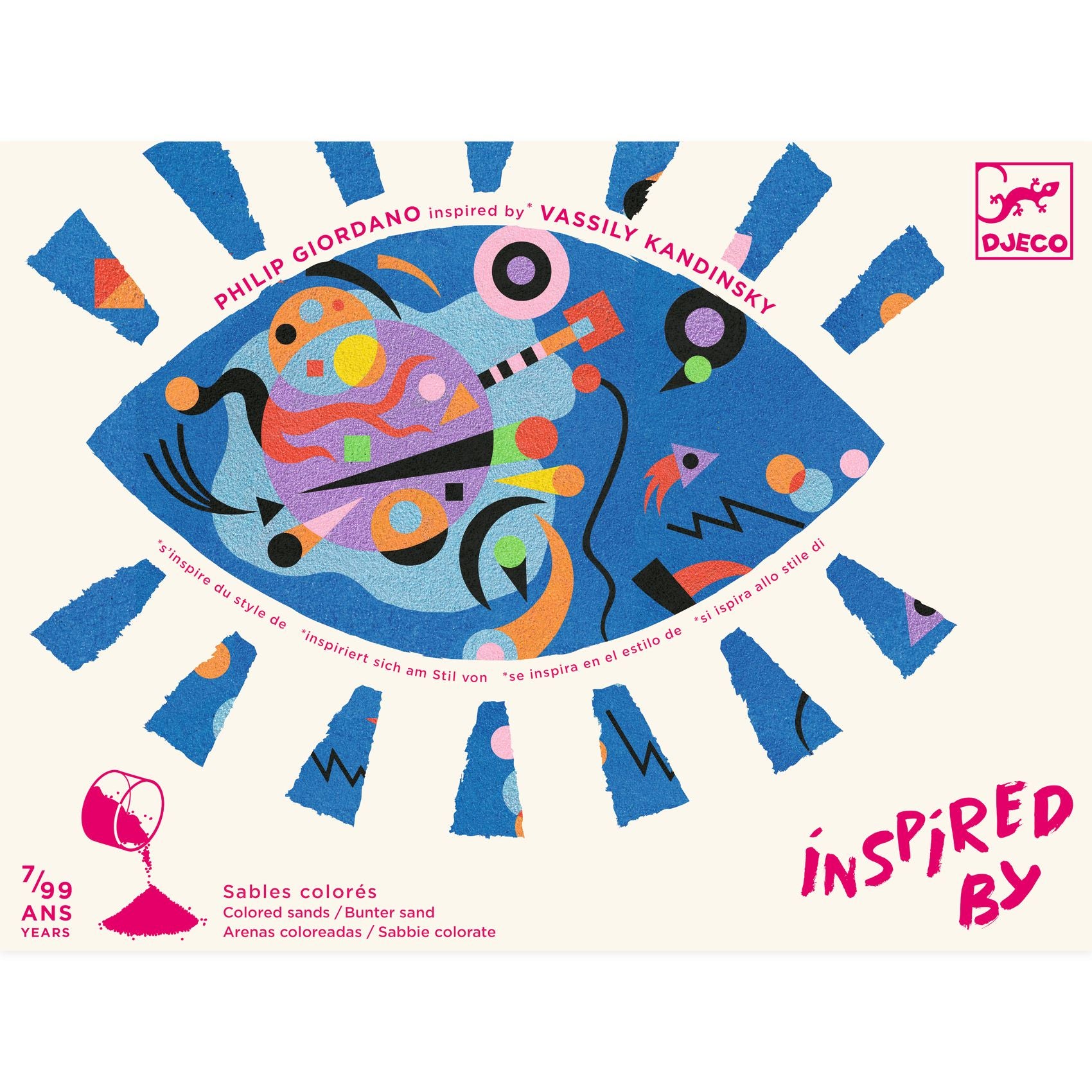 アブストラクトアート　p.p 9/10 気軽にアート体験！サンドアートで名画を再現 インスパイヤーバイ